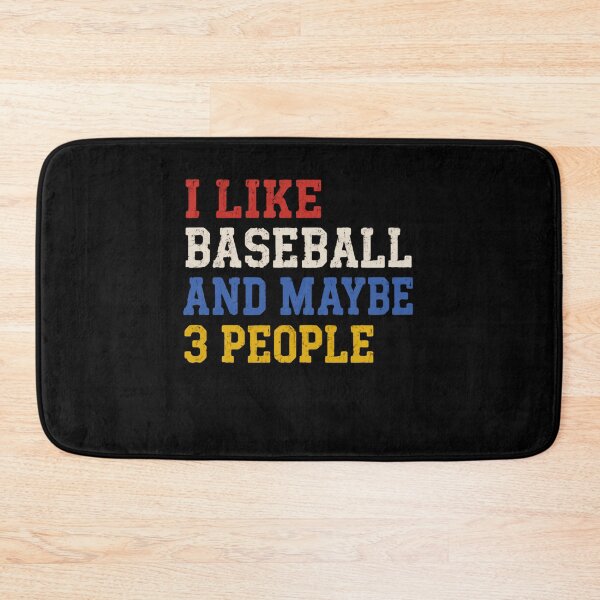 Item preview, I Like Baseball And Maybe 3 People – Neutral Vintage Edition designed and sold by HumansStuck12.