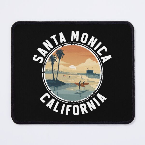 Item preview, Santa Monica – California (with White Lettering) designed and sold by VelvetRoom.
