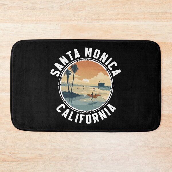 Item preview, Santa Monica – California (with White Lettering) designed and sold by VelvetRoom.