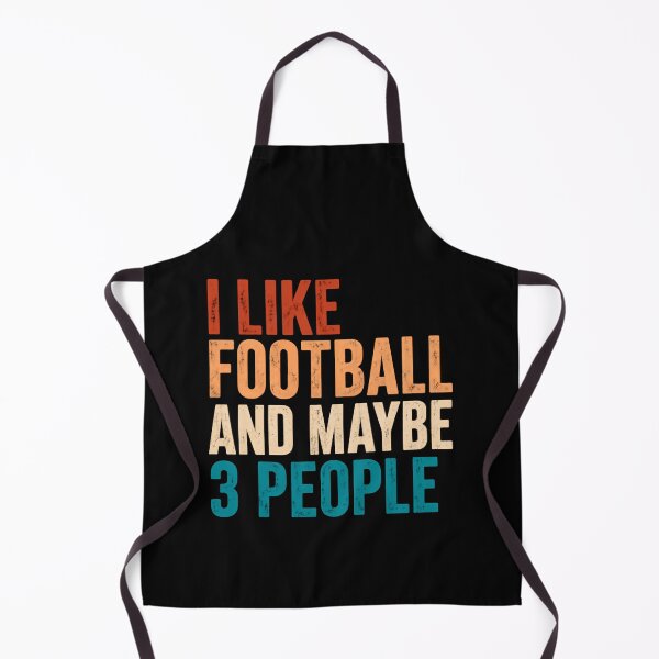 Item preview, I Like Football And Maybe 3 People – Retro courage designed and sold by HumansStuck12.
