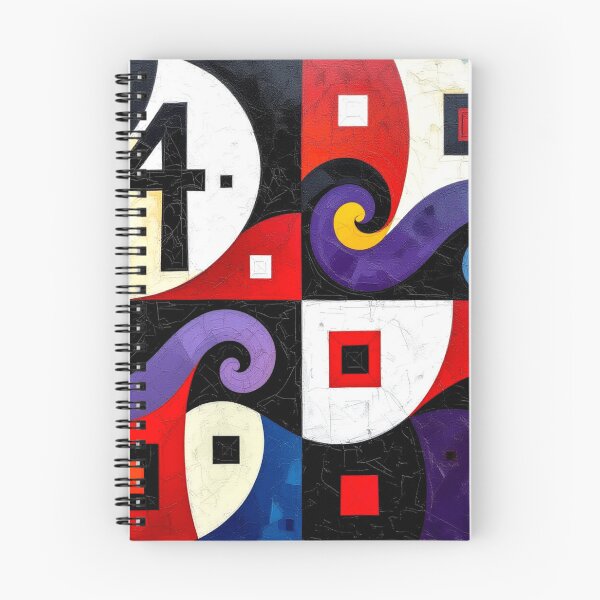Item preview, wavy geometry colorful geometric abstract design designed and sold by SmashingDeals.