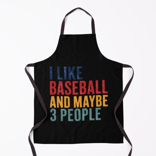 Item preview, I Like Baseball And Maybe 3 People – Patriotic Retro Colors designed and sold by HumansStuck12.
