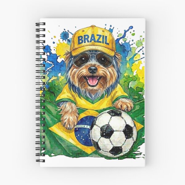 Item preview, Yorkshire terrier World Cup Brazil Suppawter designed and sold by The Suppawters.