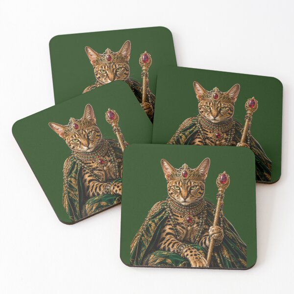 Item preview, Emerald Cat Monarch designed and sold by HeyFajnaLinja.