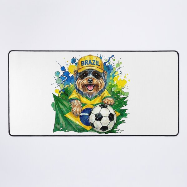 Item preview, Yorkshire terrier World Cup Brazil Suppawter designed and sold by The Suppawters.
