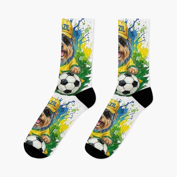 Item preview, Yorkshire terrier World Cup Brazil Suppawter designed and sold by The Suppawters.