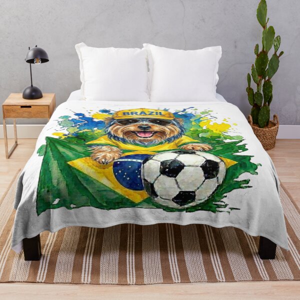 Item preview, Yorkshire terrier World Cup Brazil Suppawter designed and sold by The Suppawters.