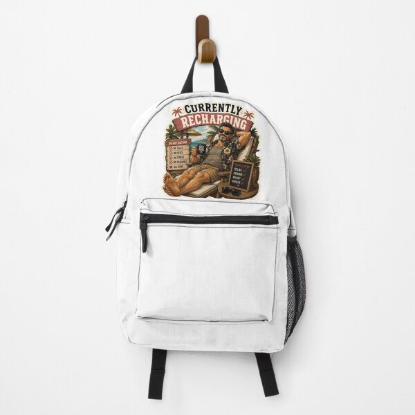 Item preview, Currently Recharging – Funny Dad Summer Design designed and sold by DailyStruggleCo.