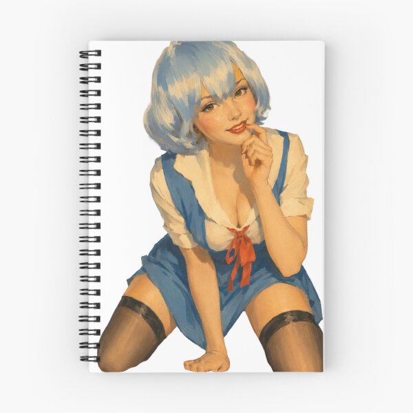 Item preview, Sci-Fi Mecha Pilot Pinup – Vintage Anime Inspired Retro Art designed and sold by Cosplayvintage.