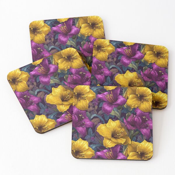 Item preview, Delicate Amaryllis Floral - Flower Floral Pattern   - Retirement Gifts For Grandma designed and sold by RoyalStarsPatts.