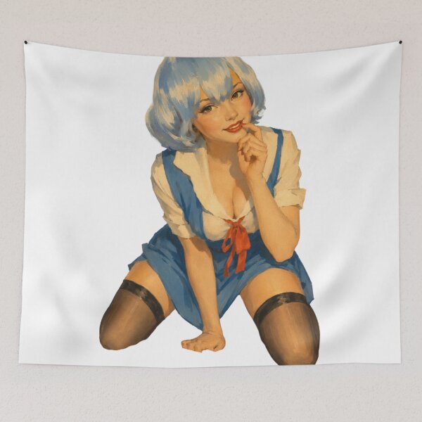 Item preview, Sci-Fi Mecha Pilot Pinup – Vintage Anime Inspired Retro Art designed and sold by Cosplayvintage.