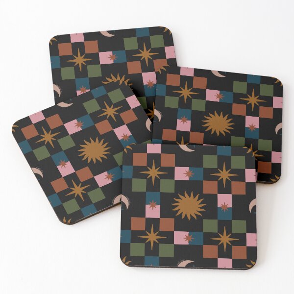 Item preview, Celestial Patchwork Sun and Stars Pattern designed and sold by prikanashiro.