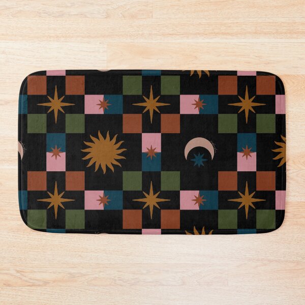 Item preview, Celestial Patchwork Sun and Stars Pattern designed and sold by prikanashiro.