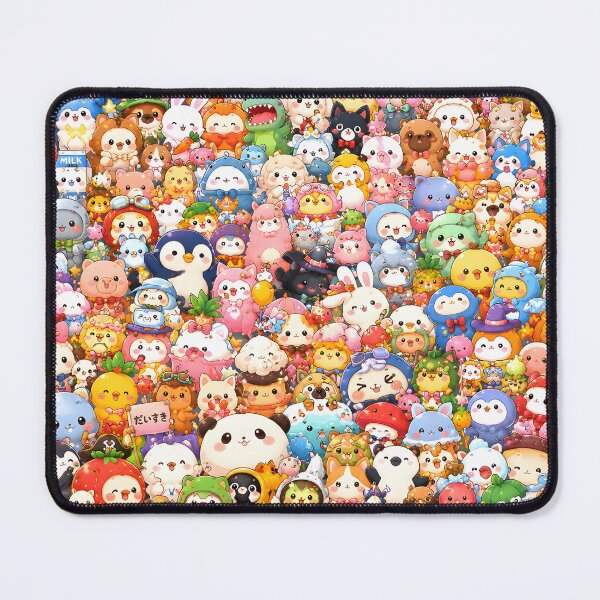 Item preview, Ultimate Kawaii Mascot Crowd Poster designed and sold by konkapo00.