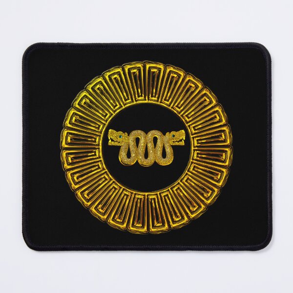 Item preview, Gold Maquizcoatl - Aztec Double-Headed serpent Sun designed and sold by Aztectees.