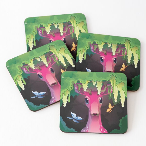 Item preview, The pink stag designed and sold by freddoesart.