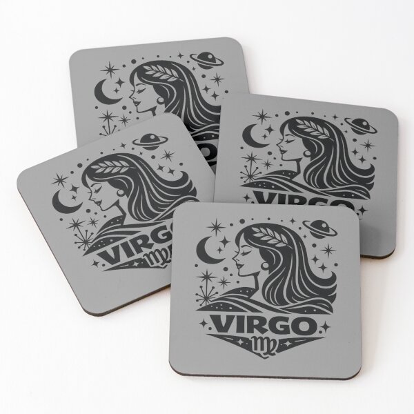 Item preview, Cosmic Virgo – Mid‑Century Zodiac Design designed and sold by FilBlue.