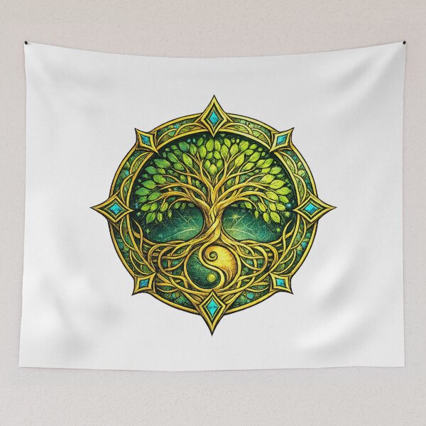 Item preview, Tree of Balance – Nature Art designed and sold by Yomere.