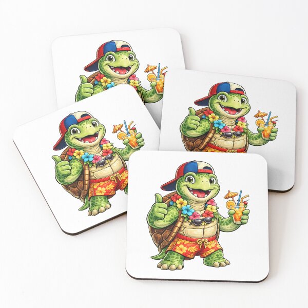 Item preview, Turtle on Vacation designed and sold by Looplk.