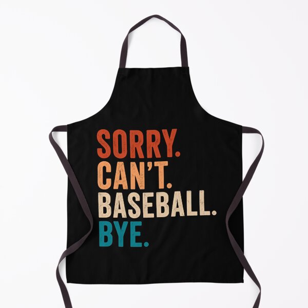 Item preview, Sorry Can't Baseball Bye – Retro Warm Colors designed and sold by HumansStuck12.