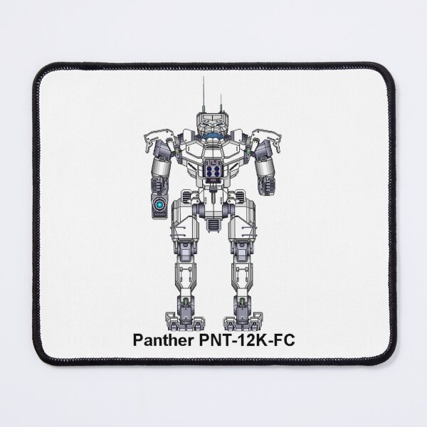 Item preview, Panther PNT-12K-FC (White) - Inner Sphere BattleMech designed and sold by DagleysDesigns.