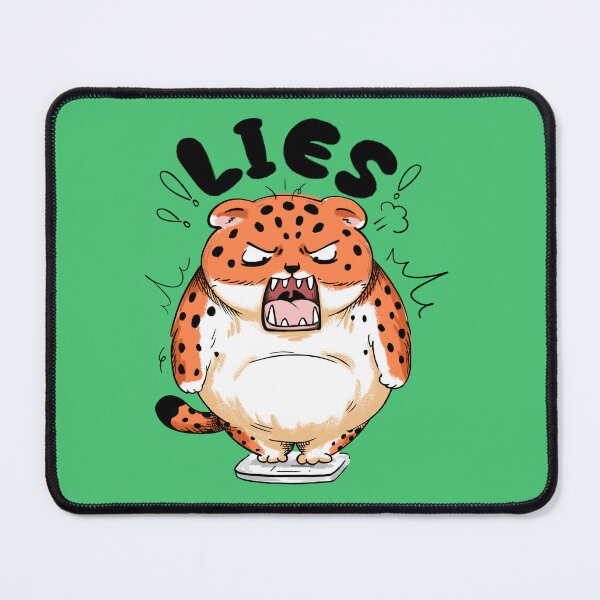Item preview, Funny Fat Leopard Weight Scale designed and sold by Moody Critters.
