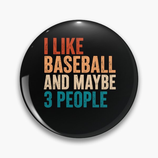 Item preview, I Like Baseball And Maybe 3 People – Classic Retro Palette designed and sold by HumansStuck12.