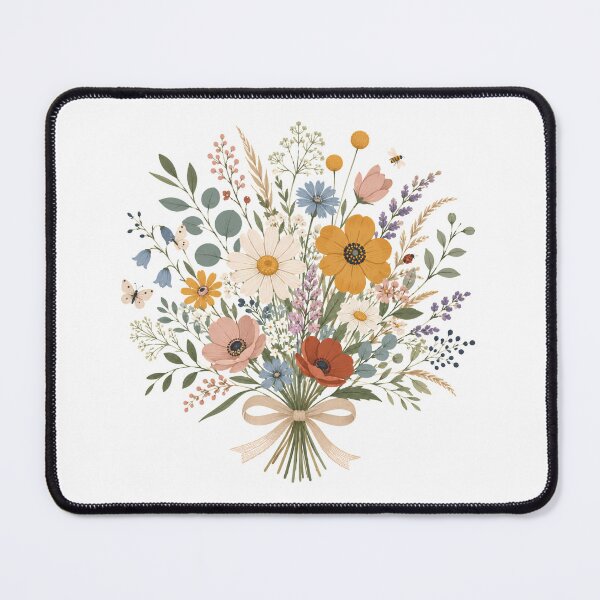 Item preview, Colorful wildflower bouquet | Floral flower design designed and sold by filou designs.