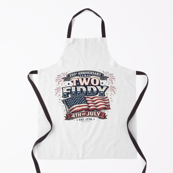 Item preview, Two Fiddy 250th Anniversary 4th of July Patriotic USA Flag Vintage Design designed and sold by CreativeNest Prints.