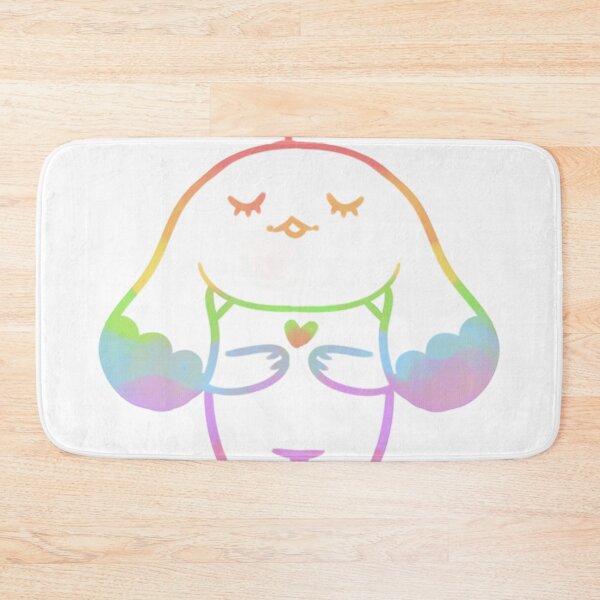 Item preview, rainbow bunny   designed and sold by crookdarell.