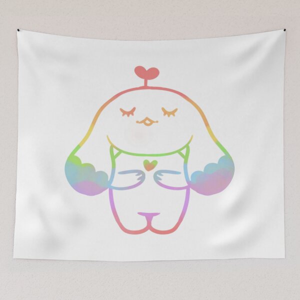 Item preview, rainbow bunny   designed and sold by crookdarell.