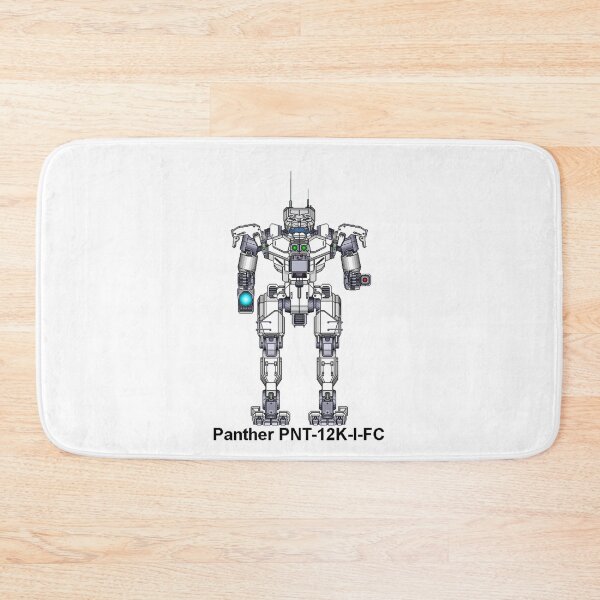 Item preview, Panther PNT-12K-I-FC (White) - Inner Sphere BattleMech designed and sold by DagleysDesigns.