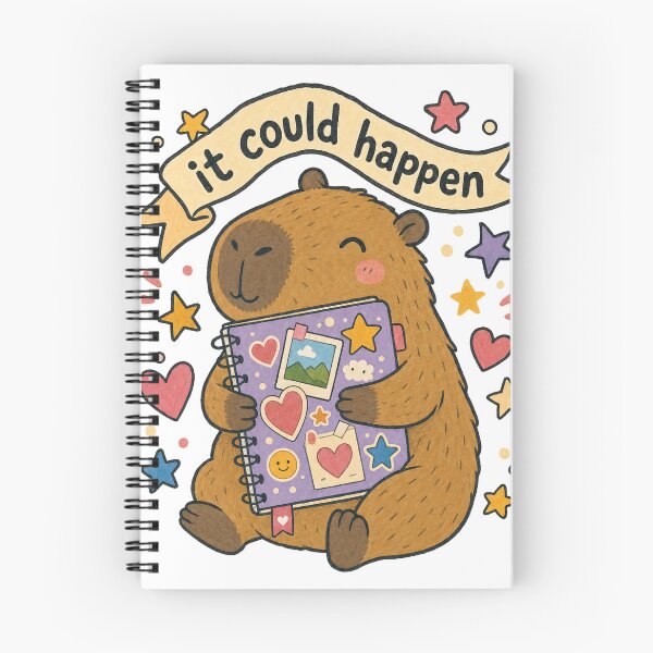 Item preview, It Could Happen Capybara Manifestation designed and sold by VisualArtsOasis.