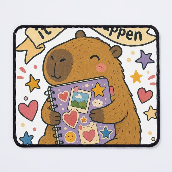 Item preview, It Could Happen Capybara Manifestation designed and sold by VisualArtsOasis.