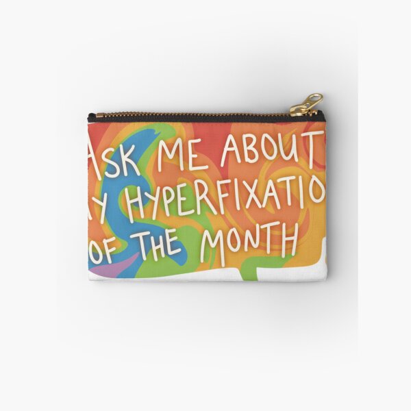 Item preview, Ask me about my hyperfixation of the month designed and sold by crookdarell.