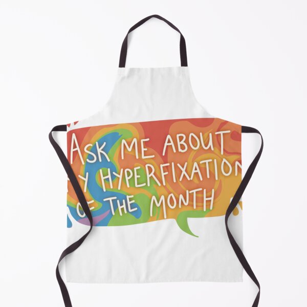 Item preview, Ask me about my hyperfixation of the month designed and sold by crookdarell.