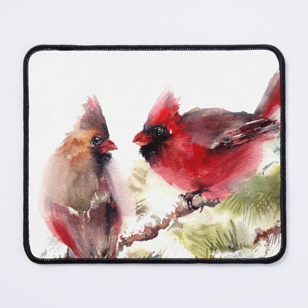 Item preview, Vibrant Cardinals on a Pine Branch designed and sold by CanotStop.