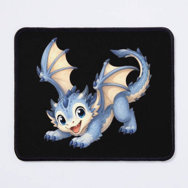 Item preview, Cute Summer Blue Baby Dragon designed and sold by Hatchling Hollow.