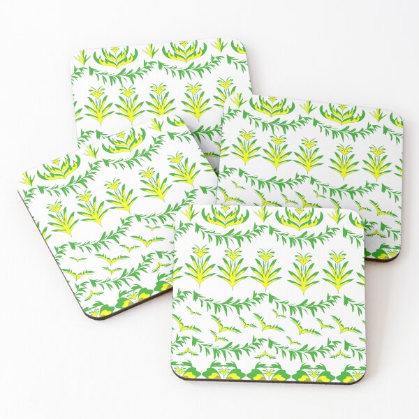 Item preview, Seamless Green Botanical Pattern with Decorative Leaves and Floral Elements designed and sold by Ei-Ei.