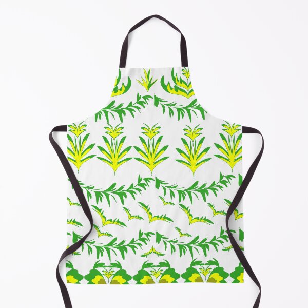 Item preview, Seamless Green Botanical Pattern with Decorative Leaves and Floral Elements designed and sold by Ei-Ei.