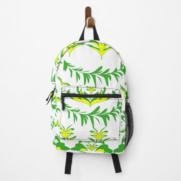 Item preview, Seamless Green Botanical Pattern with Decorative Leaves and Floral Elements designed and sold by Ei-Ei.