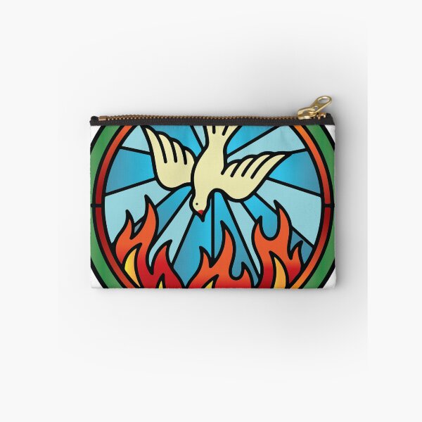 Item preview, Holy Spirit stained glass church window designed and sold by Shaun Joseph.