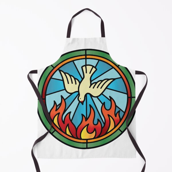 Item preview, Holy Spirit stained glass church window designed and sold by Shaun Joseph.