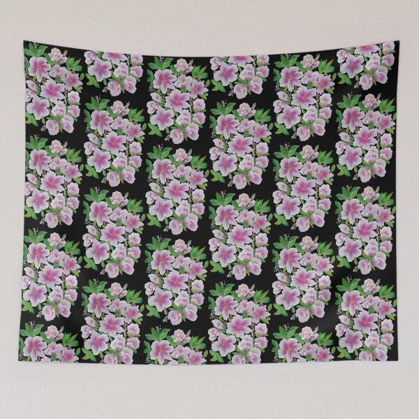 Item preview, White and Pink Peach Blossom One Stroke Art designed and sold by ArtOfMelania.