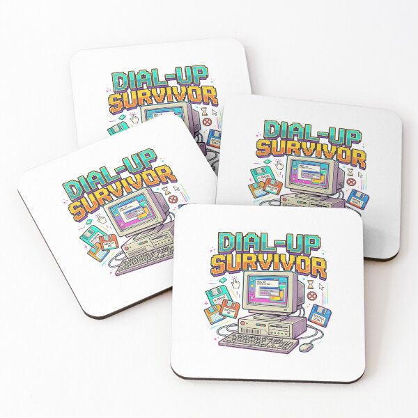 Item preview, Dial Up Survivor designed and sold by RisingWolfStudio.