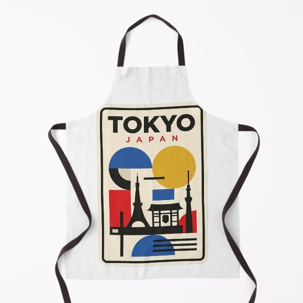 Item preview, Retro Tokyo Japan Minimalist Geometric Travel Poster designed and sold by k3rstman1.