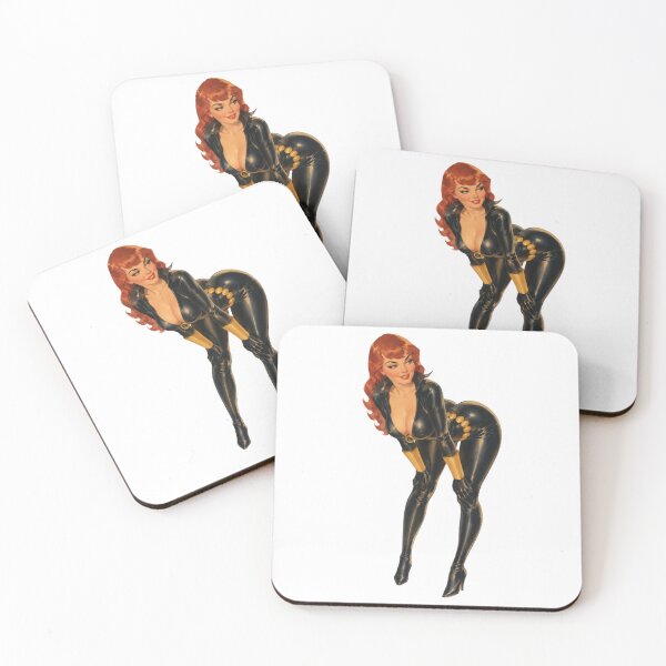 Item preview, Copy of Redhead Superhero Pinup – Retro Comic Inspired Vintage Art designed and sold by Cosplayvintage.