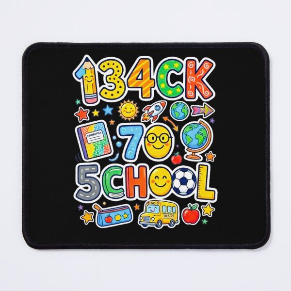 Item preview, Back To School Leetspeak 1345CK 70 5CH00L Funny Student Teacher Gift designed and sold by 519xdesign.