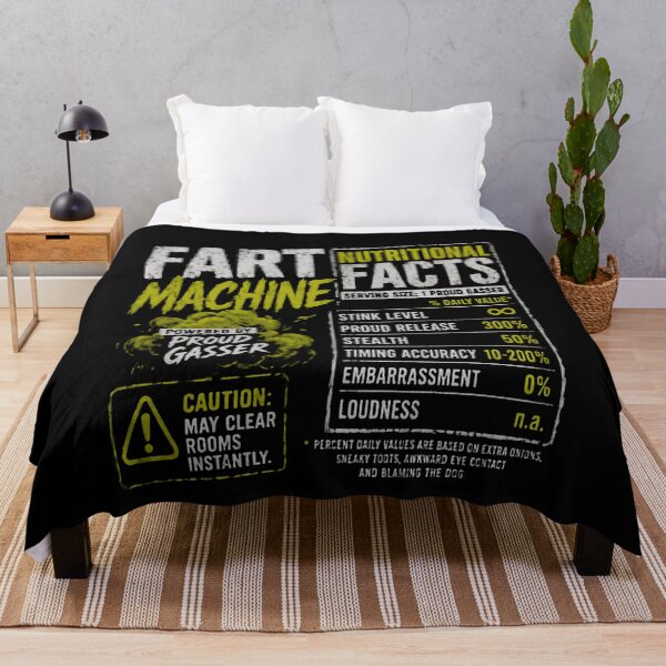 Item preview, Fart Machine Nutritional Facts Proud Gasser Humor designed and sold by RetroMini2026.