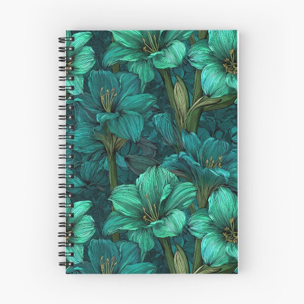 Item preview, Unique Amaryllis Floral  - Birthday Flower Pattern   - Secret Santa Gifts designed and sold by RoyalStarsPatts.